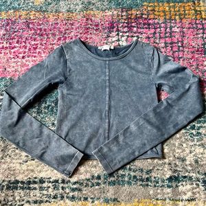 ZARA Seamless Washed Effect Top!